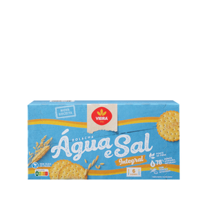 Bolachas Água e Sal Integral 102g