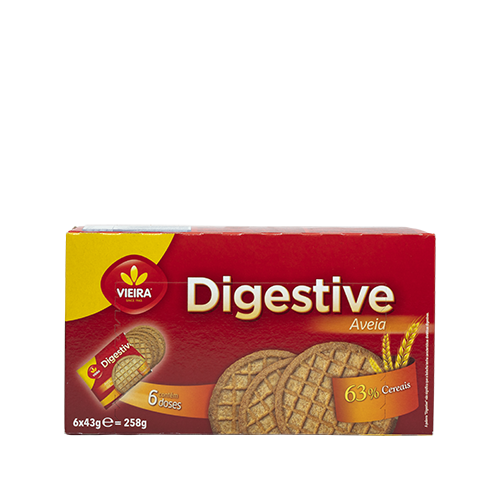 Digestive Biscuits Oatmeal 258g 