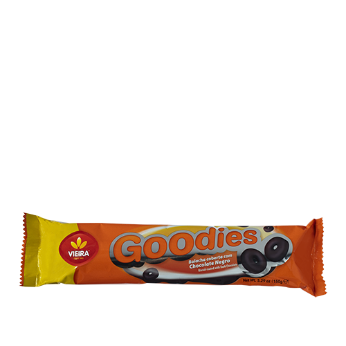 Bolachas Goodies Chocolate Negro 150g Frente
