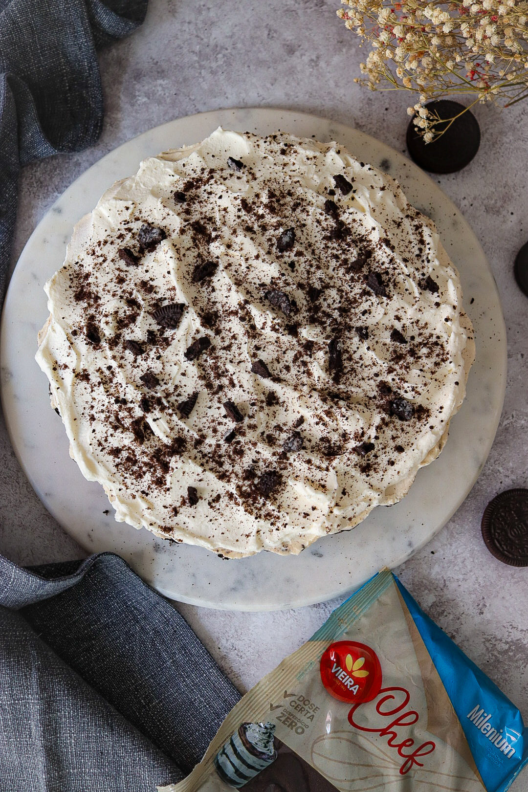 Tarte de Milenium com Mascarpone