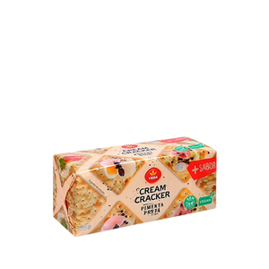 Bolachas Cream Cracker Pimenta Preta 200g