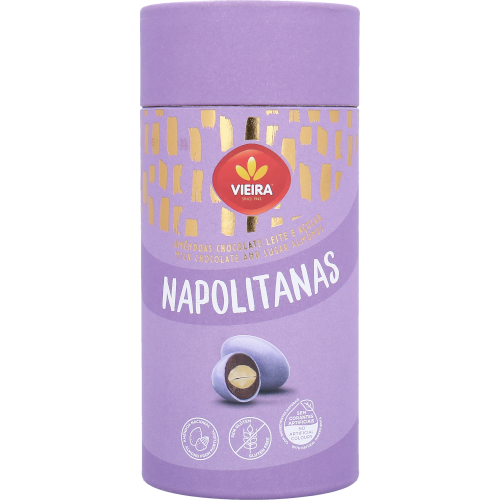 Amêndoas Napolitanas Tubo 180g