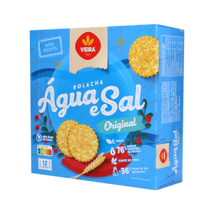 Bolachas Água e Sal 168g Natal