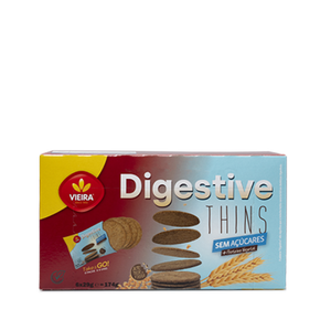 Bolachas Digestive Thins Sem Açúcar 174g