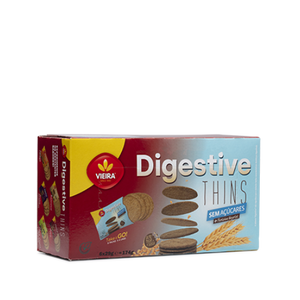 Bolachas Digestive Thins Sem Açúcar 174g