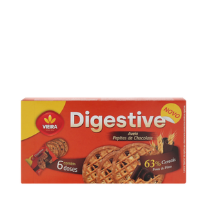 Bolachas Digestive Aveia Pepitas de Chocolate 270g