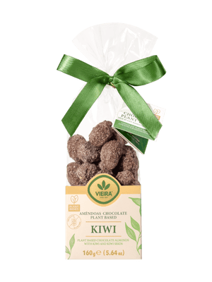 Amêndoas Premium Chocolate Plant Based com Kiwi (Vegan) 160g