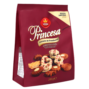 Bolachas Sortido Princesa Crocante de Framboesa 200g