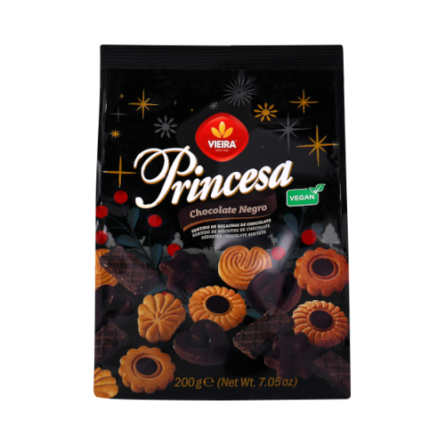 Princesa Assortment Biscuits Dark Chocolate 200g