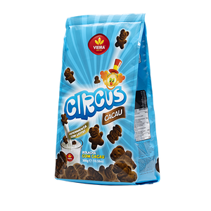 Bolachas Circus Cacau 300G Lateral