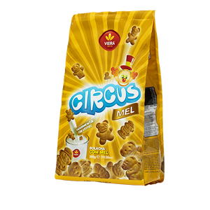 Bolachas Circus Mel 300G Lateral