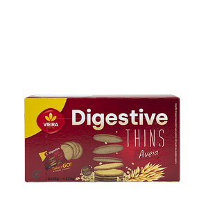 Bolachas Digestive Thins Aveia 174g