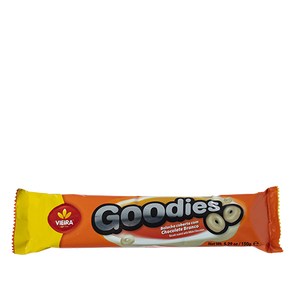 Bolachas Goodies Chocolate Branco 150g Frente