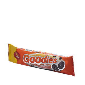 Bolachas Goodies Chocolate Negro 150g Lateral