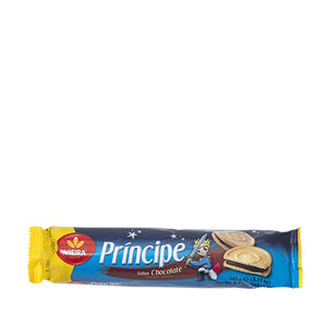 Bolachas Príncipe Chocolate 145G Frente