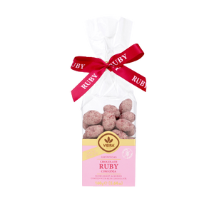 Amêndoas Premium Chocolate Ruby com Ginja 160g