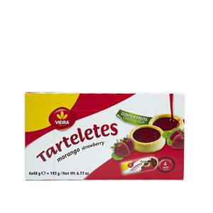 Tarteletes Morango Doses 192g Frente