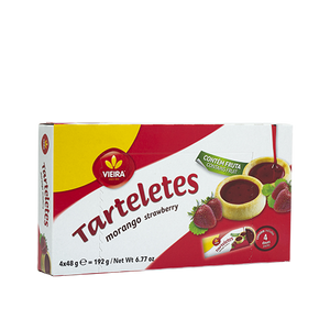 Tarteletes Morango Doses 192g Lateral