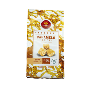 Wafers Caramelo 125G Frente