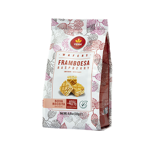 Wafers Framboesa 125G Lateral