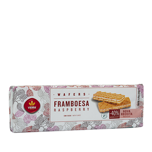Wafers Framboesa 150G Lateral