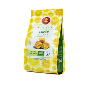 Wafers Limão 125G Lateral